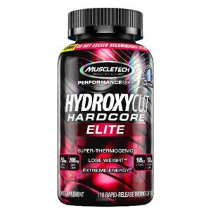 MuscleTech Hydroxycut Hardcore Elite, 110 capsules