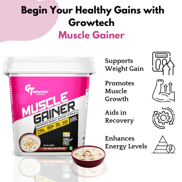 MuscleGainer HighCalorie WorkoutSupplement MuscleRecovery StrengthTraining