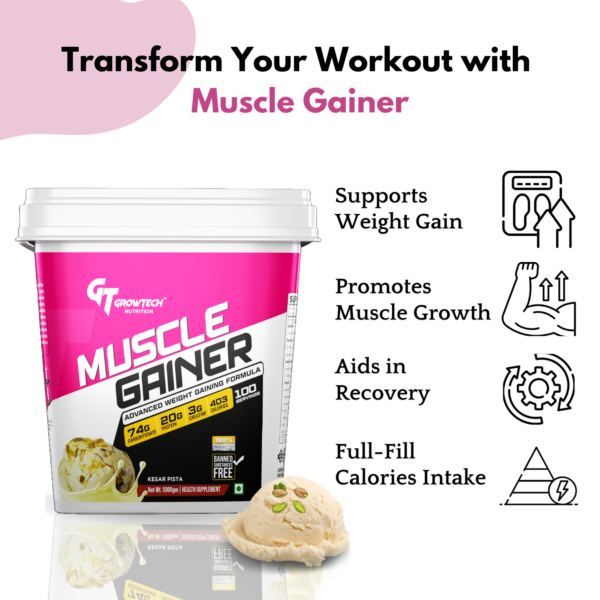 MuscleGainer HighCalorie WorkoutSupplement MuscleRecovery StrengthTraining